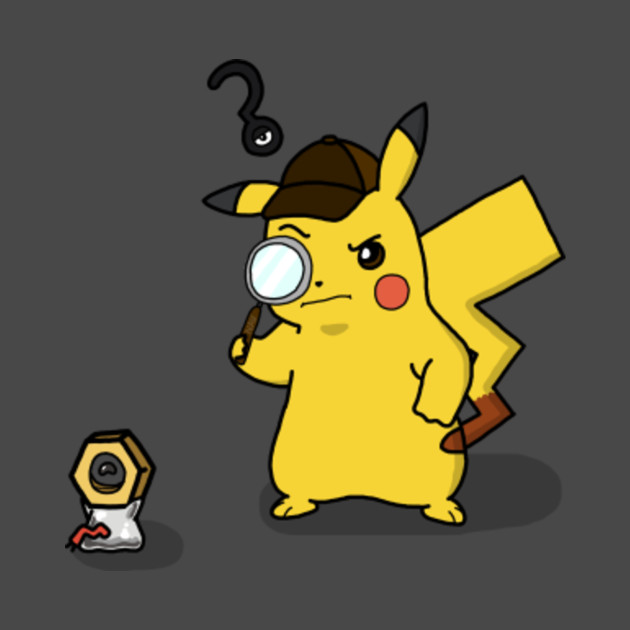 detective pikachu unown shirt