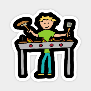 Barbecue BBQ Grill Magnet