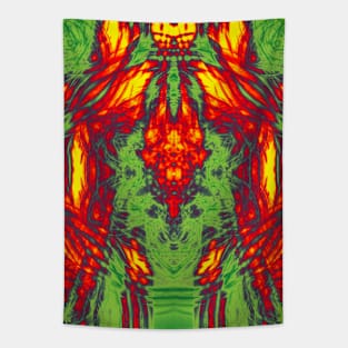 Fire in the forest Tapestry