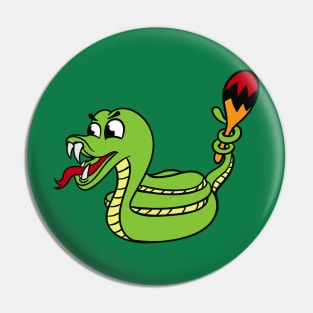 Rattlesnake Pin