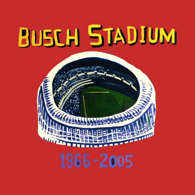 The Old Busch Stadium by SPINADELIC