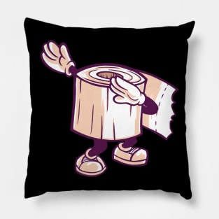 DABBING TOILET PAPER Pillow