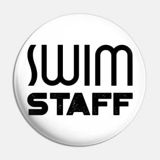 Swim team, swimming trainning, swimming pool staff v3 Pin