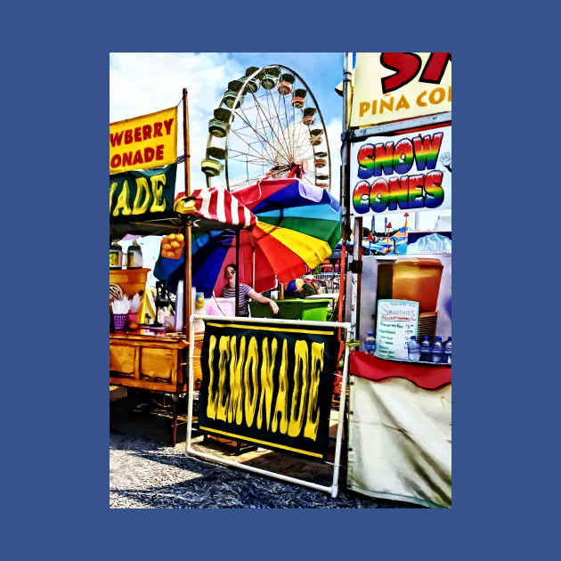 Disover Lemonade and Snow Cones at the Fair - Fair - T-Shirt