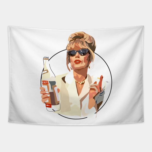 Ab Fab Tapestry by annamckay