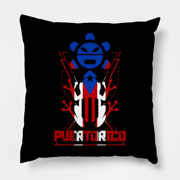 Puerto Rico Pillow by Insomnia_Project