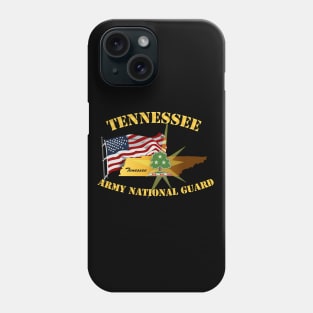 Tennessee - ARNG w Flag Phone Case