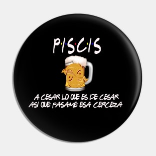 Piscis Friends Pin