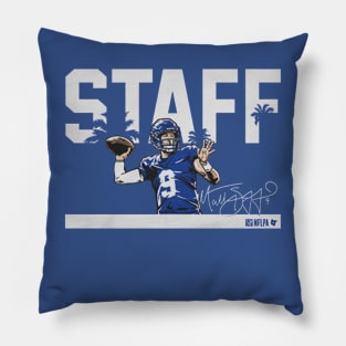 Matthew Stafford Staff Pillow