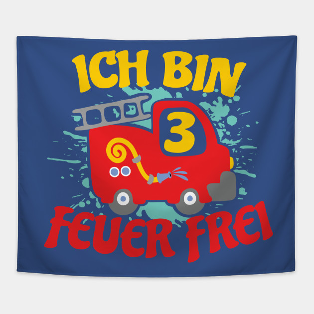 Feuerwehr Geburtstag Jungen 3 Jahre Alt 3 Geburtstag Jungen