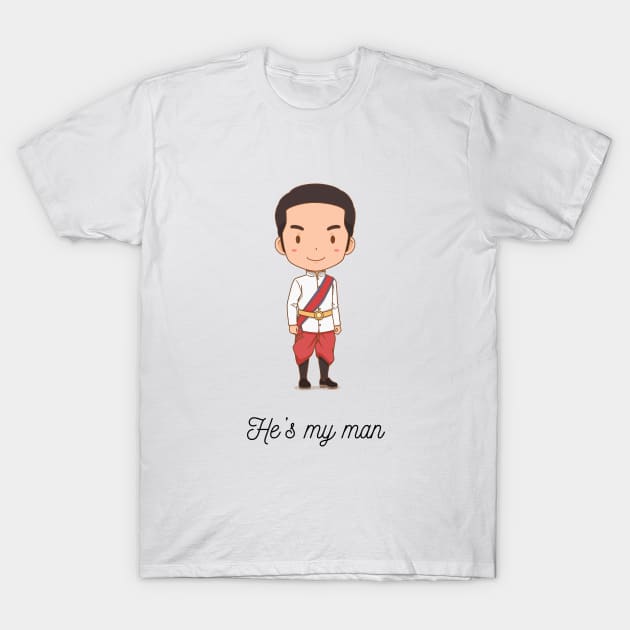 Khmer my man t-shirt