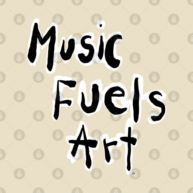 Music Fuels Art by callingtomorrow