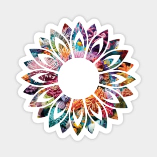 Coral Reef Flower Magnet