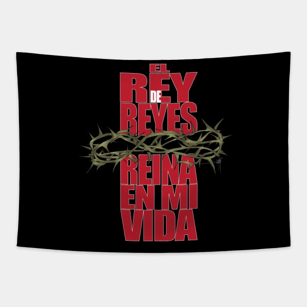 Rey de Reyes Tapestry by Jun Pagano