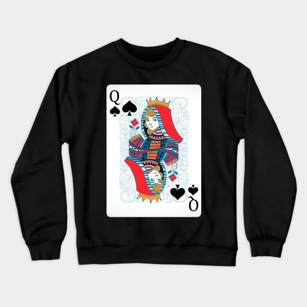 queen of spades sweatshirt