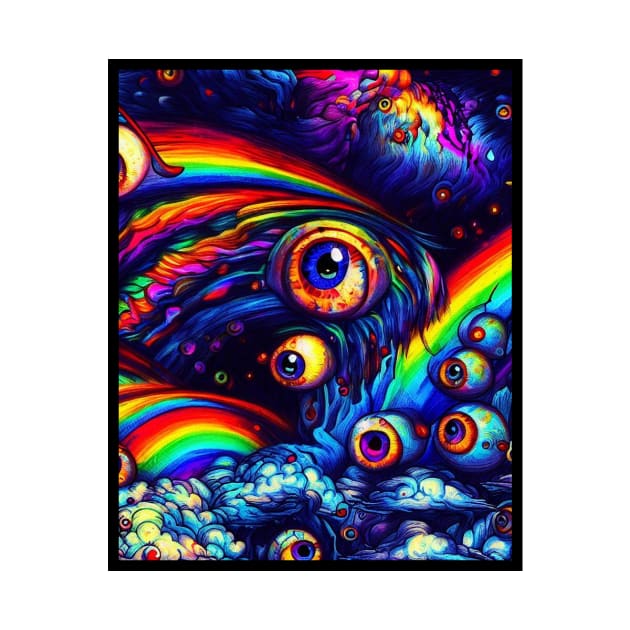 Psychedelic abstract artwork by Anthony88