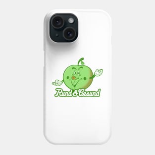 Apple - round and healthy Phone Case