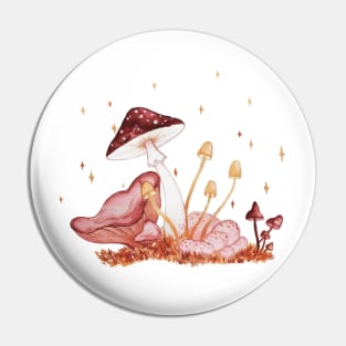 Mushroom magic Pin