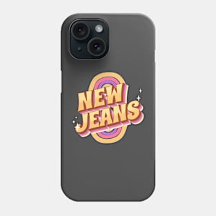 New jeans ADOR typography Morcaworks Phone Case