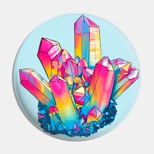 Pan Crystals Pin