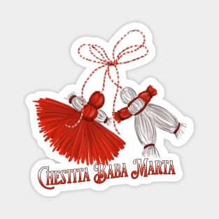 Chestita Baba Marta Martenitsas Magnet