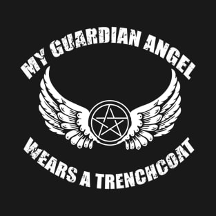 Angels wear treanchcoat T-Shirt