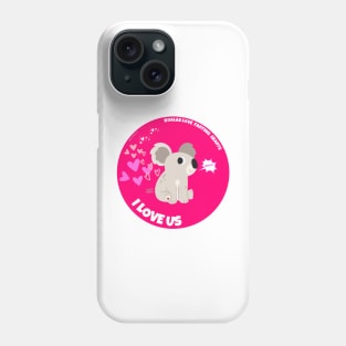 Anime Cute Loving Koala By Abby Anime (c) Phone Case