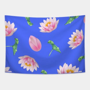 Hong Kong Lotus Bright Purple - Yoga Calm Vibe Tapestry