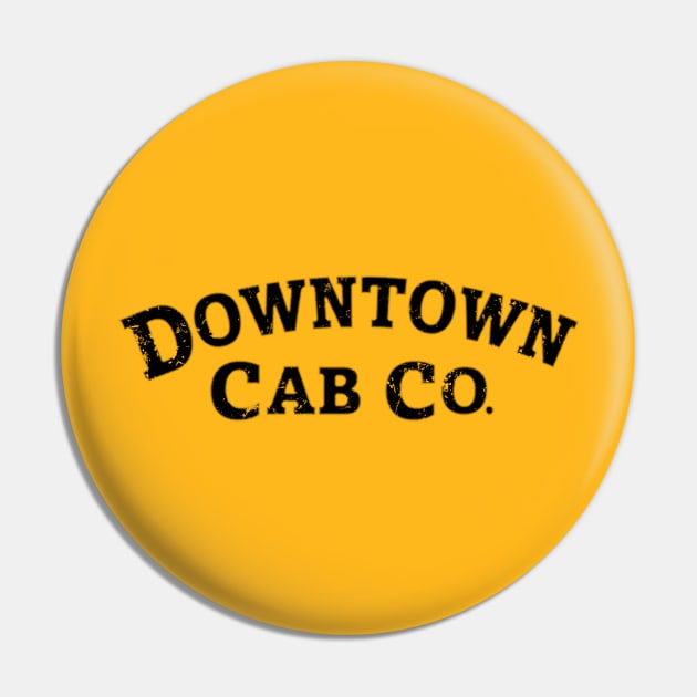 Downtown Cab Company Pin by sketchfiles