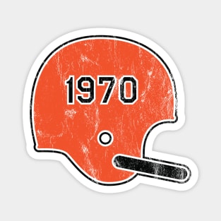 Cincinnati Bengals Year Founded Vintage Helmet Magnet