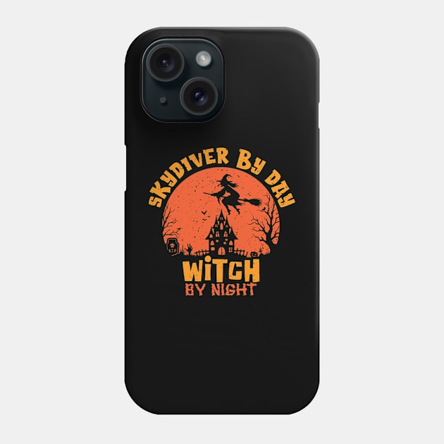 Skydiving shirt Halloween Phone Case by sudiptochy29