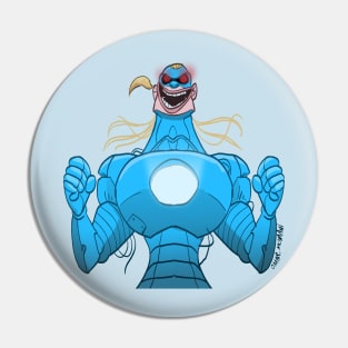 Cyborg Haaland Pin