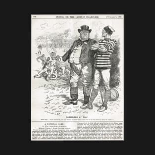 John Bull Brutal Rugby satire Punch 1888 T-Shirt