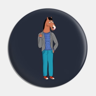 More Horse Than A Man (BoJack Horseman) Pin