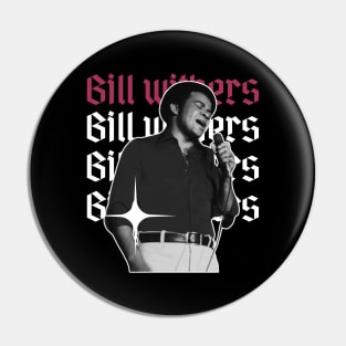 Bill withers x 80s retro Pin