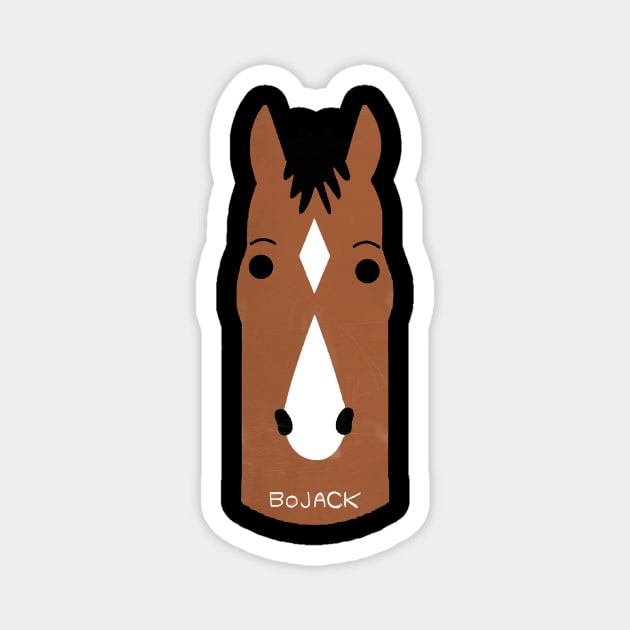 bojack cavallo Magnet by RobyL