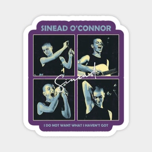 Sinead O'Connor Signature Magnet