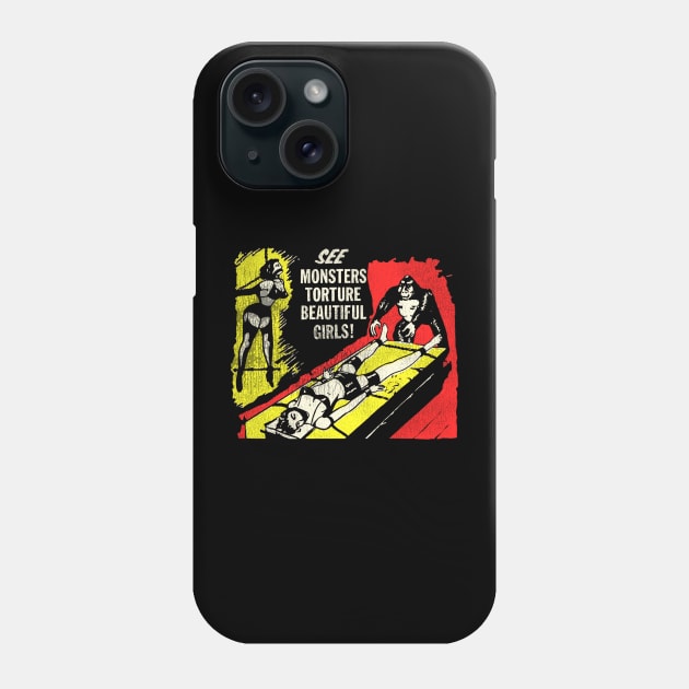 See Monsters... - Dr. Macabre 1950's Horror Phone Case by darklordpug