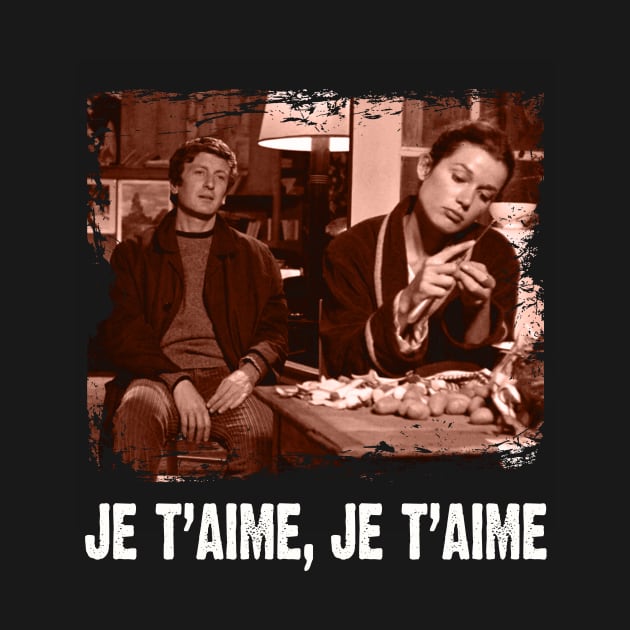 Film Noir Romance je t’aime Cinema Tee by Skye Bahringer