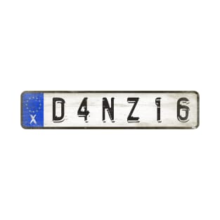 Danzig - License Plate T-Shirt