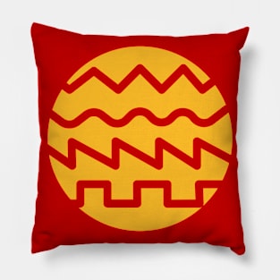Synthesizer Waveforms Pillow