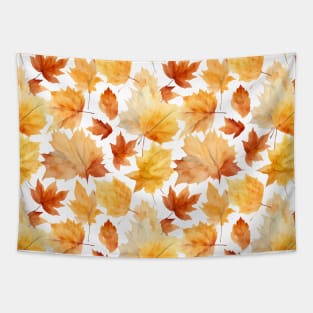 Autumnal leaves pattern #2 Tapestry