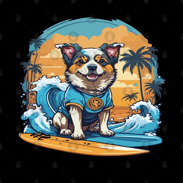 Surfer Dog by Lug