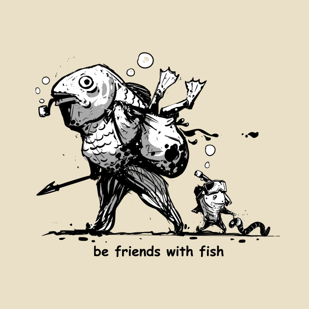 be friends with fish by vanpaul54