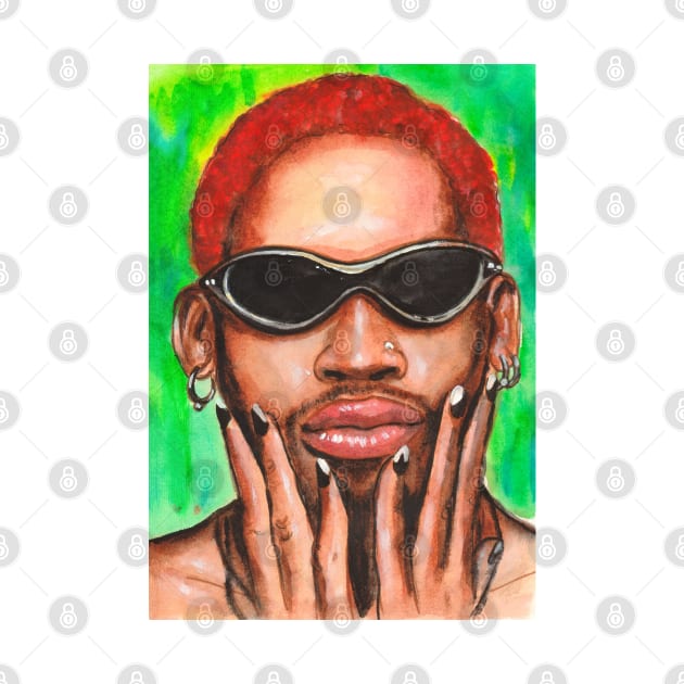 Dennis Rodman by Svetlana Pelin