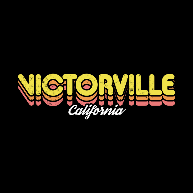 Retro Victorville California by rojakdesigns