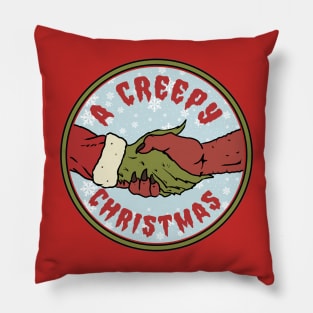 A Creepy Christmas Pillow