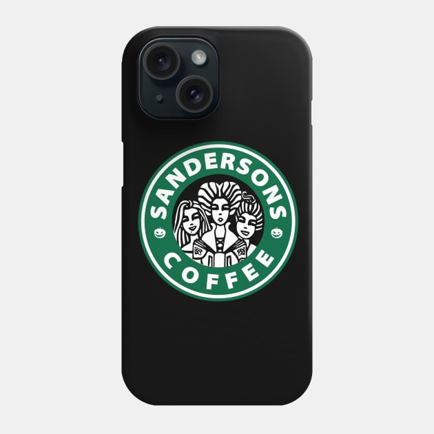 Sandersons Coffee Phone Case by EnchantedTikiTees