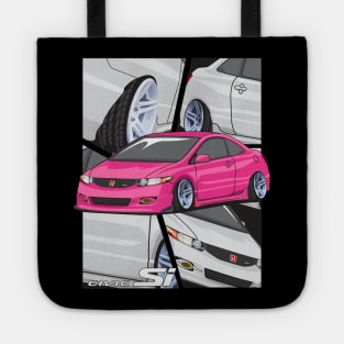 Honda Civic Si (Pink) Tote