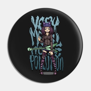 Very Metal - Noise Pollution Pin